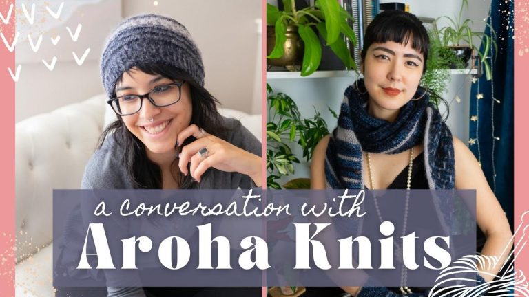 Francoise Danoy of Aroha Knits, modern Maori knitting designer, interview with The Crimson Stitchery about diaspora design culture