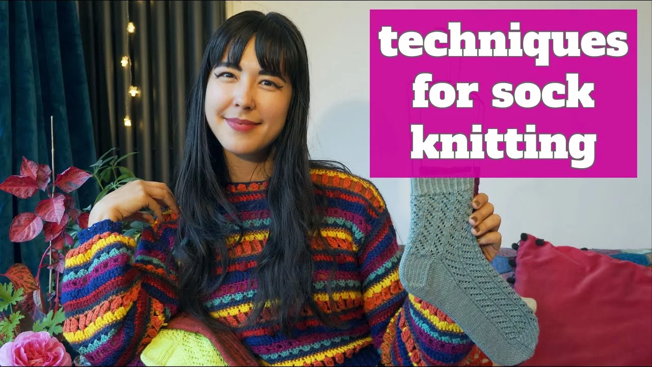 Essential techniques for sock knitting - tutorial