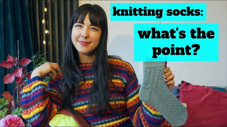 Why bother knitting socks?